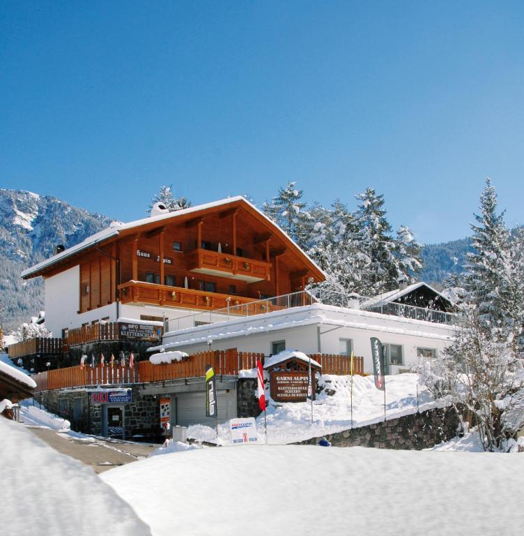 Garni Alpin Hotel Seis am Schlern Buitenkant foto